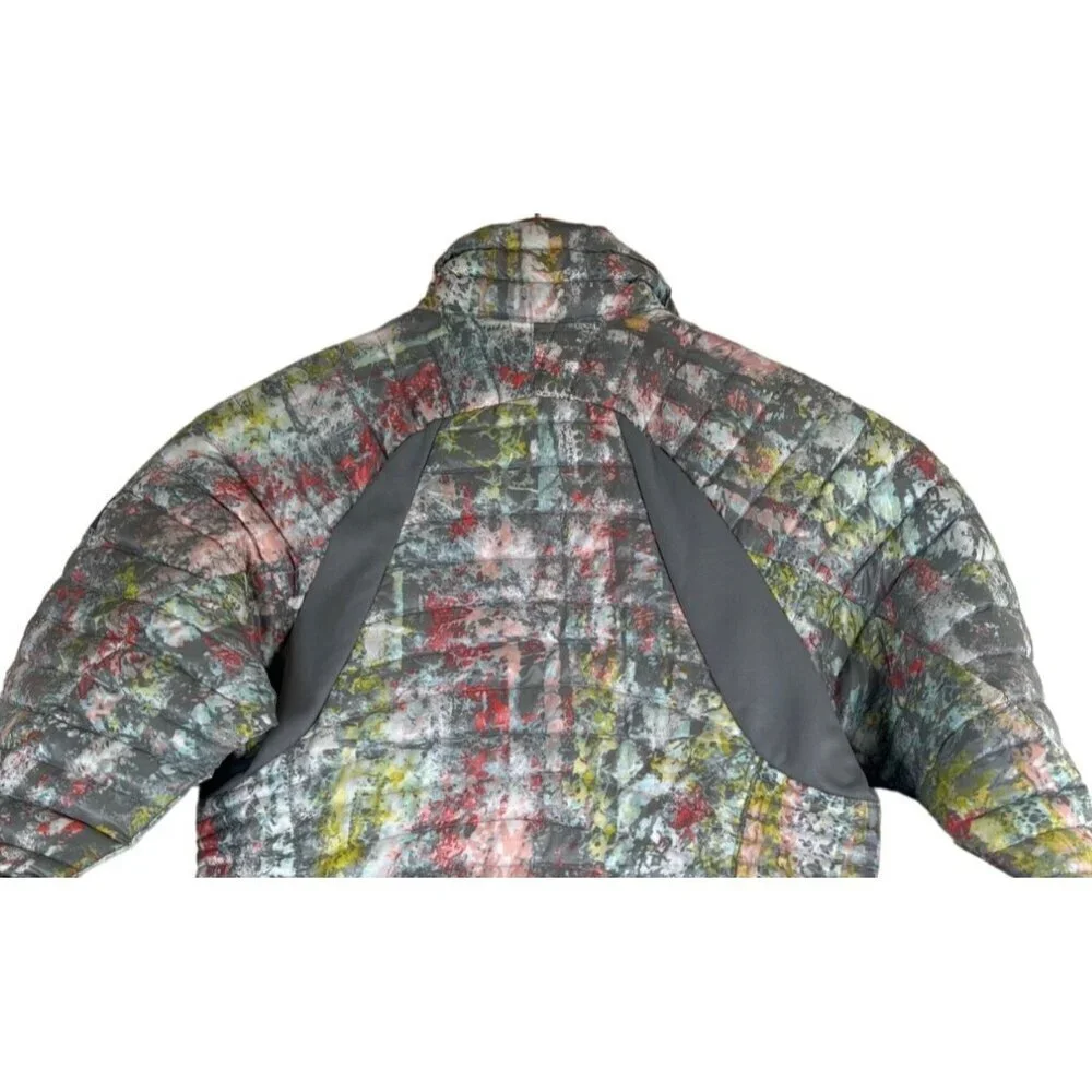 Eddie Bauer Womens Size XS Zip Jacket Storm 800 Quilted Goose Down Bright‎ Camo